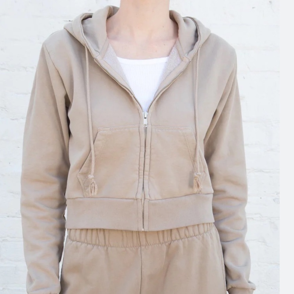Brandy Melville Cropped Hoodie
